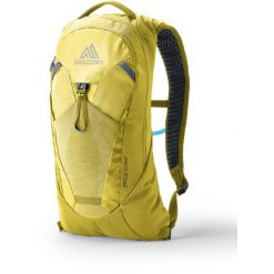 Plecak turystyczny damski Gregory Pace 6 H20 - mineral yellow. Żółte plecaki damskie Gregory, bez wzorów, z materiału. Za 457.86 zł.