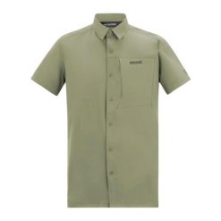 Koszula przeciw owadom Regatta Travel Light. Zielone koszule męskie Regatta, bez wzorów, bez kołnierzyka, bez ramiączek. Za 249.99 zł.