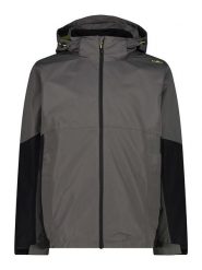 CMP Kurtka funkcyjna 3w1 w kolorze szarobrązowym rozmiar: 52. Brązowe kurtki outdoor męskie CMP, bez wzorów, z materiału, bez kaptura. Za 271.67 zł.