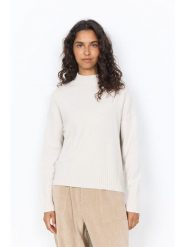 Soyaconcept Sweter "Kanita" w kolorze beżowym rozmiar: S. Brązowe swetry klasyczne damskie Soyaconcept, s, bez kołnierzyka. Za 219.95 zł.