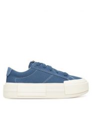 Converse Tenisówki Chuck Taylor All Star Cruise A13037C Niebieski. Niebieskie trampki i tenisówki damskie Converse, bez wzorów, z materiału. Za 339.99 zł.