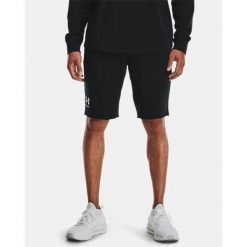 Spodenki sportowe męskie Under Armour Rival Terry Shor. Czarne szorty męskie Under Armour, m, na fitness i siłownię. Za 169.00 zł.