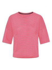 Naturana Koszulka w kolorze różowym rozmiar: S. Różowe t-shirty damskie Naturana, s, bez wzorów, bez kołnierzyka. Za 94.45 zł.
