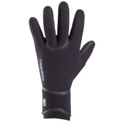 Rękawiczki surfingowe Olaian z neoprenu 3 mm. Czarne rękawiczki damskie OLAIAN, bez wzorów, z neoprenu. Za 139.99 zł.