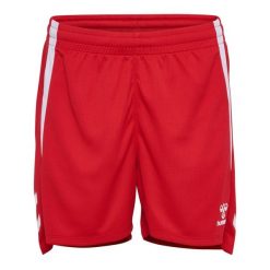 Szorty damskie Hummel Lead 2.0. Czerwone szorty damskie HUMMEL, bez wzorów, sportowe. Za 151.00 zł.