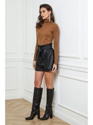 So Cachemire Golf "Empoli" w kolorze karmelowym rozmiar: L. Brązowe golfy damskie So Cachemire, l, bez wzorów, z kaszmiru, bez ramiączek. Za 126.15 zł.