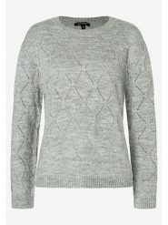 More & More Sweter w kolorze szarym rozmiar: 42. Szare swetry klasyczne damskie MORE & MORE, bez kołnierzyka. Za 171.28 zł.