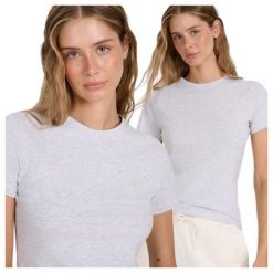 T-shirt slim gładki damski 4F 4FWMM00TTSHF2255. Czerwone t-shirty damskie 4f, xs, bez wzorów, z bawełny, bez kołnierzyka. Za 38.99 zł.