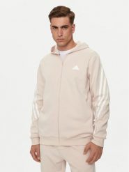 Adidas Bluza Future Icons 3-Stripes IR9207 Różowy Regular Fit. Czerwone bluzy bez kaptura męskie Adidas, m, z bawełny. Za 219.99 zł.