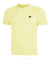 Koszulka tenisowa Fila T-shirt Tristan żółta XXL. Żółte t-shirty męskie Fila, l, bez wzorów, z materiału, bez kołnierzyka. Za 189.99 zł.