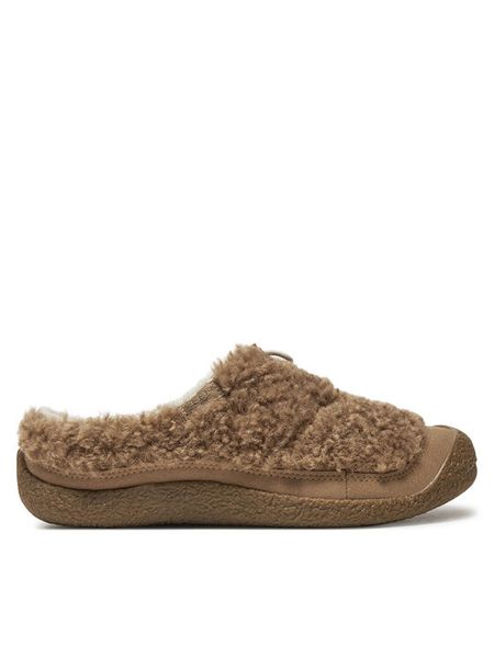 Keen Klapki Howser III 1029435 Brązowy. Brązowe klapki damskie Keen, bez wzorów, z materiału, bez obcasa. Za 219.99 zł.