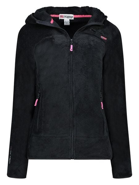 ANAPURNA Kurtka polarowa "Uternel" w kolorze czarnym rozmiar: S. Czarne kurtki damskie ANAPURNA, s, bez wzorów, z polaru, bez kaptura. Za 82.99 zł.