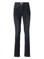 Heine Dżinsy - Slim fit - w kolorze granatowym rozmiar: 42. Niebieskie jeansy damskie Heine. Za 76.95 zł.
