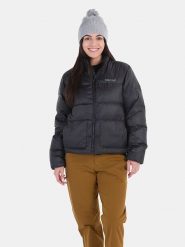 Marmot Kurtka puchowa "Guides" w kolorze czarnym rozmiar: XL. Czarne kurtki damskie Marmot, xl, bez wzorów, z puchu, bez kaptura. Za 421.67 zł.