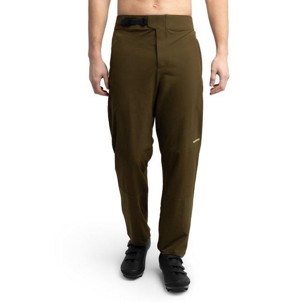 Męskie długie spodnie rowerowe MTB Kolarstwo Siroko MTB Drivetrain Green. Zielone spodnie materiałowe męskie SIROKO, bez wzorów, z materiału. Za 254.00 zł.