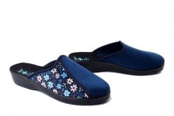 ADANEX 30312 111VVD granatowy, kapcie damskie. Niebieskie kapcie damskie Adanex. Za 68.99 zł.