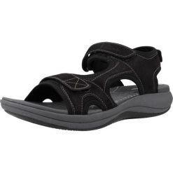 Sandały CLARKS MIRA BAY Czarny. Czarne obuwie trekkingowe damskie Clarks. Za 152.99 zł.