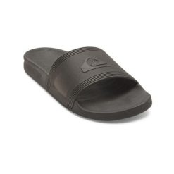 Sandały dla Mężczyzn DOCKYARD. Czarne sandały męskie Quiksilver, z materiału, bez zapięcia. Za 149.99 zł.