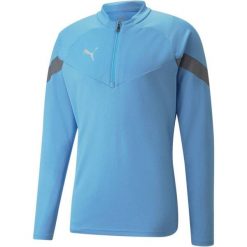Bluza Puma Teamfinal Training 14 Zip, Mężczyźni. Niebieskie bluzy bez kaptura męskie Puma, m, z poliesteru. Za 290.00 zł.