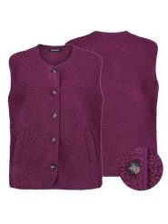 Sublevel Kamizelka pluszowa w kolorze fioletowym rozmiar: L/XL. Różowe kamizelki damskie Sublevel, l. Za 147.91 zł.