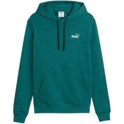 Bluza męska Puma ESS 2 Color Small No.1 Logo Hoodie. Zielone bluzy z kapturem męskie Puma, m, z bawełny. Za 164.99 zł.