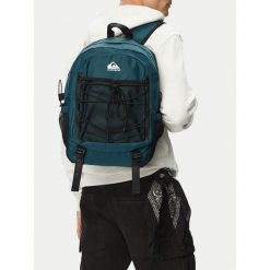 Plecak Quiksilver. Zielone plecaki damskie Quiksilver, bez wzorów, sportowe. Za 129.99 zł.