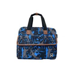 Torba na bagażnik rowerowy Willex Shopper Ice. Niebieskie shopper bag damskie willex, bez wzorów, bez dodatków. Za 355.00 zł.