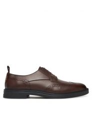 BOSS Półbuty Calev 50552549 Brązowy. Brązowe buty wizytowe męskie Boss, ze skóry, bez zapięcia. Za 619.99 zł.