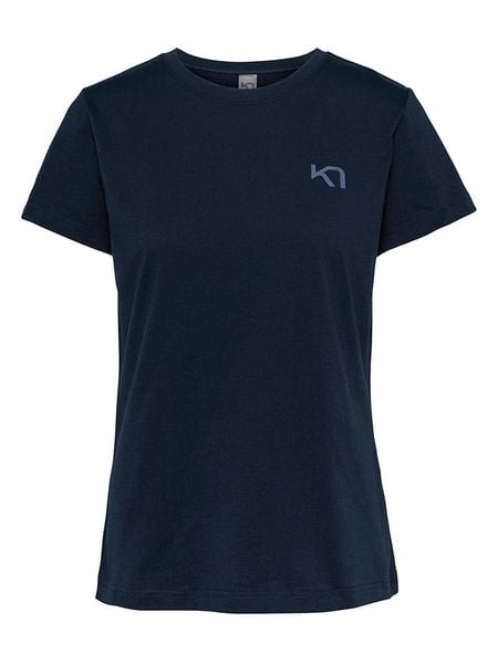 KARI TRAA Koszulka "Kari" w kolorze czarnym rozmiar: M. Czarne bluzki damskie Kari Traa, m, bez wzorów, bez kołnierzyka, bez ramiączek. Za 106.13 zł.