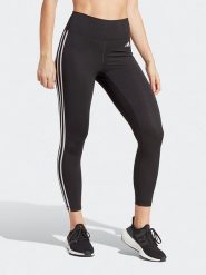 Adidas Legginsy sportowe "Essential" w kolorze czarnym rozmiar: XS. Czarne legginsy damskie Adidas, xs, bez wzorów, z materiału, z podwyższonym stanem, outdoorowe. Za 155.95 zł.