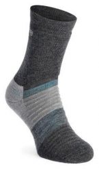 Skarpety merino Inov-8 Merino High Sock. Niebieskie skarpetki damskie Inov-8, bez wzorów, z materiału. Za 87.99 zł.