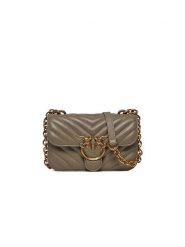 Pinko Torebka w kolorze khaki - 22 x 19 x 6 cm rozmiar: onesize. Brązowe torebki klasyczne damskie Pinko, z aplikacjami, z materiału, bez dodatków. Za 878.53 zł.