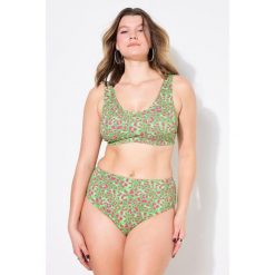 Damskie Figi od bikini figi wysoki stan panterka. Zielone bikini damskie Ulla Popken, bez wzorów, plus size. Za 93.99 zł.