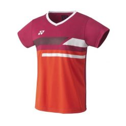Damska koszulka polo Yonex YW0029EX Team. Brązowe bluzki sportowe damskie YONEX, s, bez kołnierzyka, bez ramiączek. Za 160.50 zł.