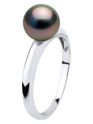 Pearline Pierścionek z perłą rozmiar: 58. Szare pierścionki damskie Pearline, z perłą, złote. Za 991.99 zł.