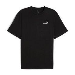 T-Shirt Puma Luźny T-Shirt Z Małym Logo Nr 1 Dorośli. Czarne t-shirty męskie Puma, l, bez wzorów, z bawełny, bez kołnierzyka. Za 155.99 zł.