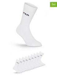 Fila Skarpety (9 par) w kolorze białym rozmiar: 35-38. Białe skarpetki męskie Fila, bez wzorów. Za 55.95 zł.