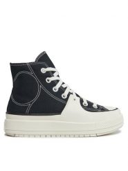 Converse Trampki Chuck Taylor All Star Construct A05094C Czarny. Czarne trampki i tenisówki damskie Converse, bez wzorów, z materiału. Za 279.99 zł.