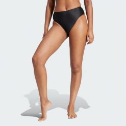 Dół Bikini Iconisea High-Waist. Białe bikini damskie Adidas, bez wzorów. Za 179.00 zł.