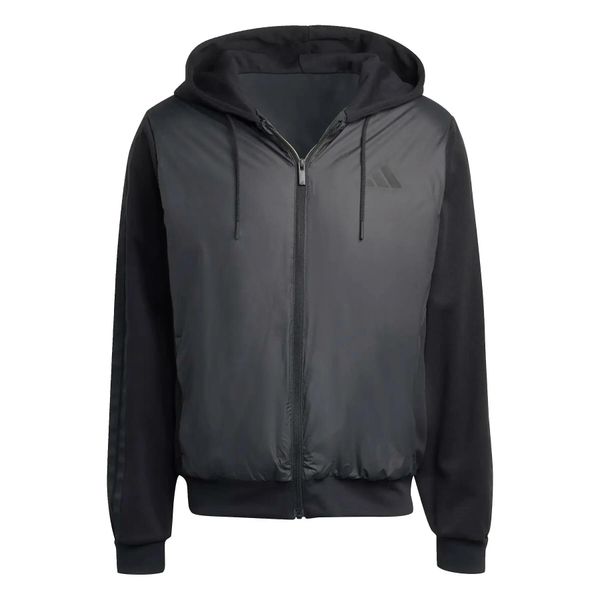 Kurtka z kapturem adidas Essentials Climawarm 3-Stripes. Czarne kurtki męskie Adidas, m, bez wzorów, z puchu, klasyczne, z kapturem. Za 250.50 zł.