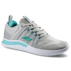 Szare Sneakersy Kangaroos Damskie Sportowe Buty. Szare buty sportowe na co dzień damskie Kangaroos, bez wzorów. Za 159.00 zł.