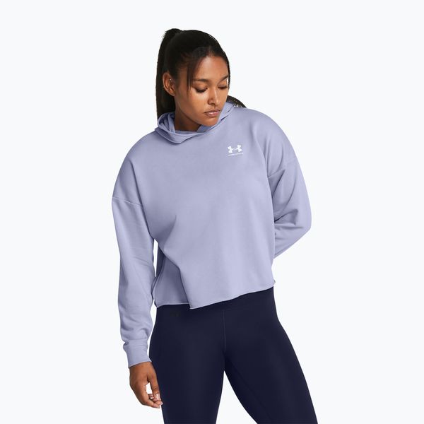 Bluza PUMA Fit Double Knit FZ Hoodie. Fioletowe bluzy bez kaptura damskie Under Armour. Za 189.99 zł.