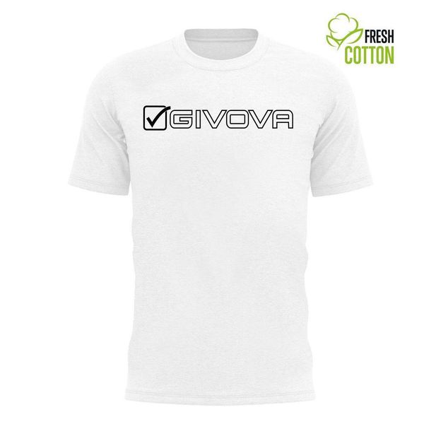Koszulka Givova Mondo. Niebieskie t-shirty damskie Givova, m, bez wzorów, z bawełny, bez kołnierzyka. Za 60.95 zł.