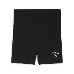 Damskie obcisłe szorty PUMA x HYROX SHAPELUXE 3" PUMA. Czarne spodenki sportowe damskie Puma, bez wzorów, z dzianiny. Za 279.00 zł.