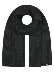 Barts Szal "Wyon" w kolorze czarnym rozmiar: onesize. Czarne szaliki męskie Barts, bez wzorów, ze splotem. Za 122.38 zł.