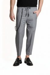 Xagon Man Spodnie | P26032 ZXAG92 | Mężczyzna | Szary. Szare spodnie materiałowe męskie Xagon, bez wzorów, z elastanu, eleganckie. W wyprzedaży za 379.00 zł.