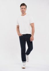 Jeansy raw, Straight Leg, D-LEON 51. Niebieskie jeansy męskie Volcano. Za 199.99 zł.