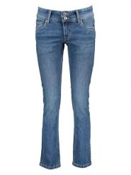 Pepe Jeans Dżinsy "Venus" - Slim fit - w kolorze niebieskim rozmiar: W28/L30. Niebieskie jeansy damskie Pepe Jeans. Za 214.70 zł.