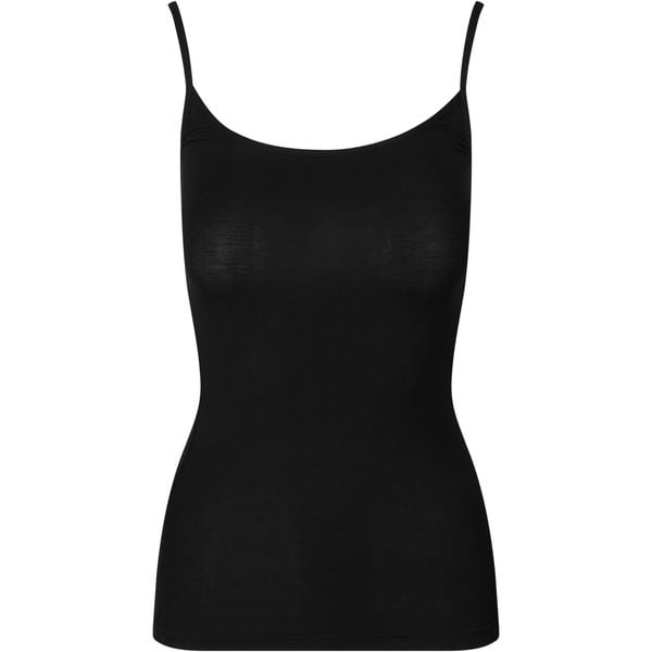 Damski tank top Urban Classics Bamboo (x2). Czarne topy damskie Urban Classics, bez wzorów, bez kołnierzyka. Za 102.50 zł.