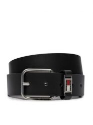 Tommy Jeans Pasek Męski Scanton 3.5 AM0AM12045 Granatowy. Niebieskie paski męskie Tommy Jeans, bez wzorów, z jeansu. Za 119.99 zł.